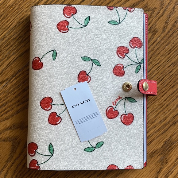 Coach Cherry Notebook - Picture 3 of 15